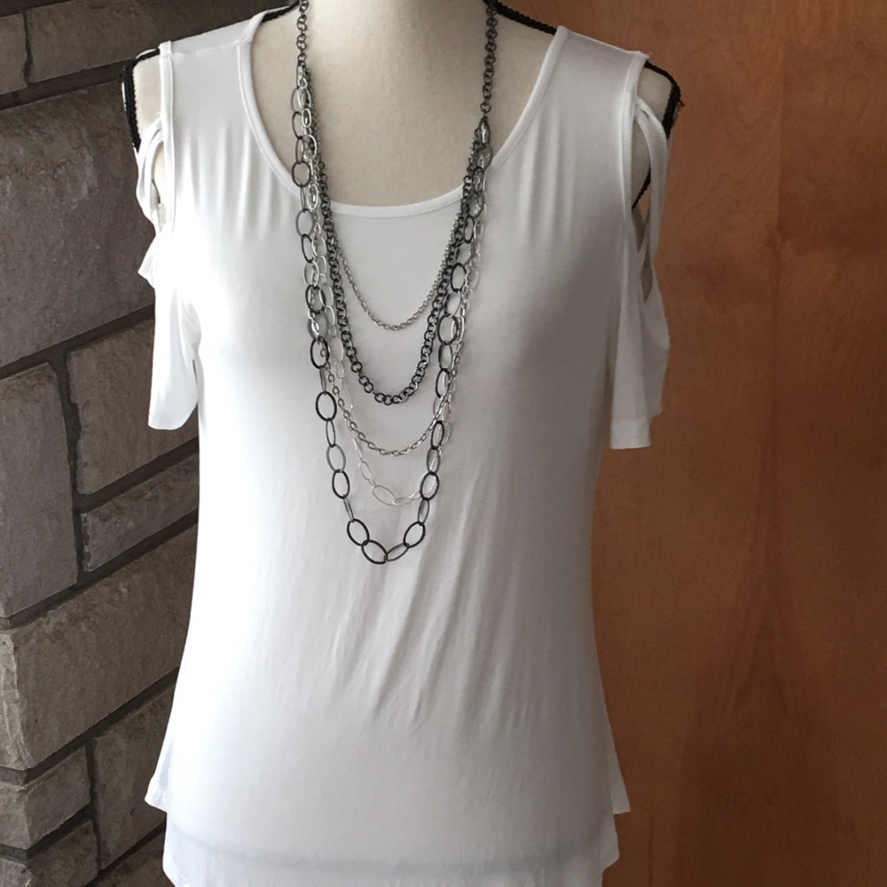 NWOT cut-out tee
